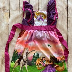 Rapunzal girls dress